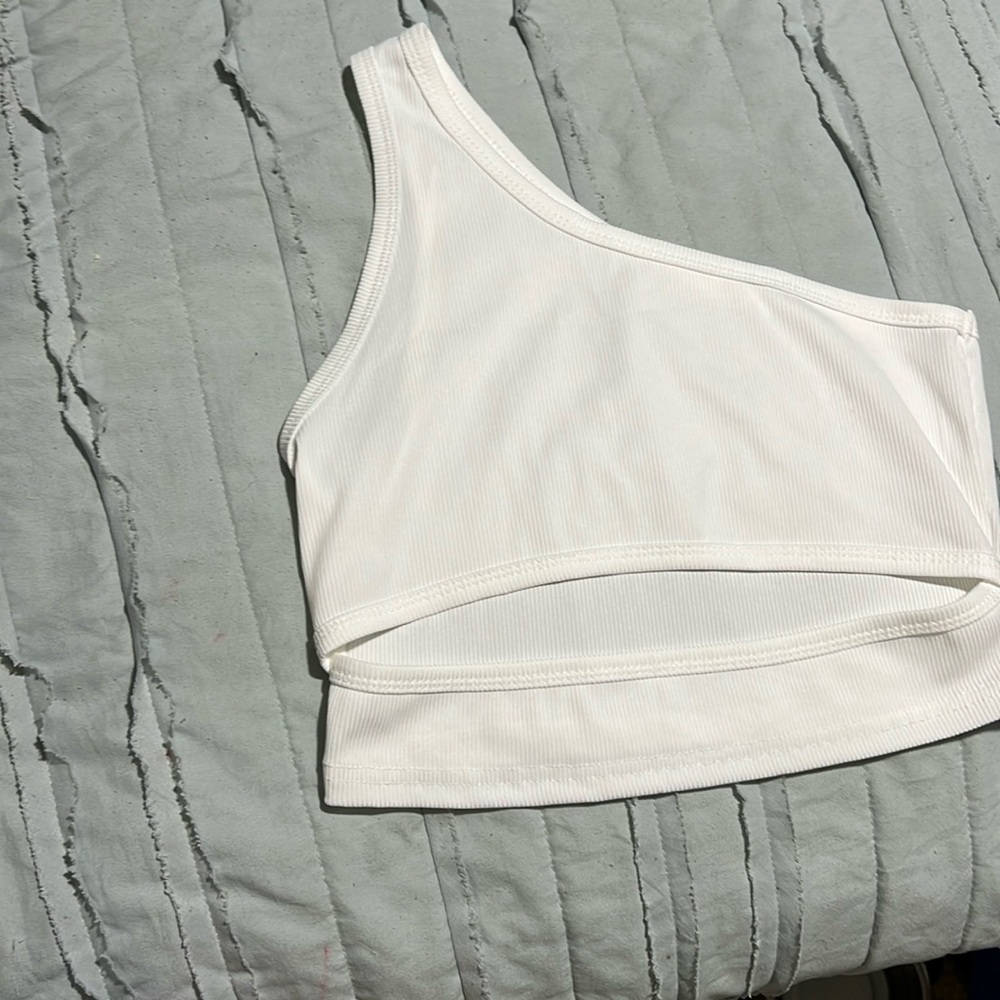 Off the shoulder crop top